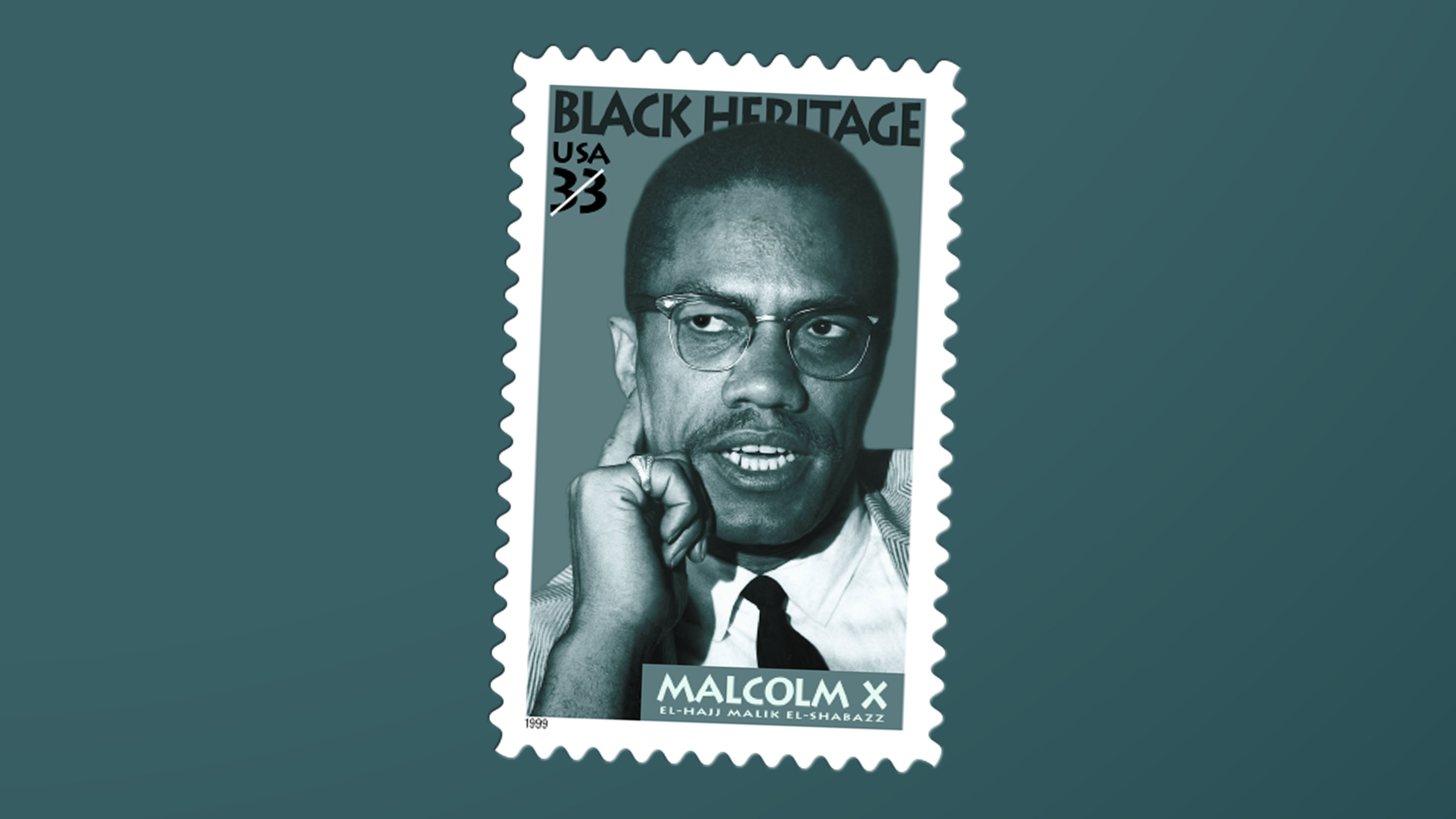 【激レア】マルコムX 切手 Malcolm X — Stamps Forever