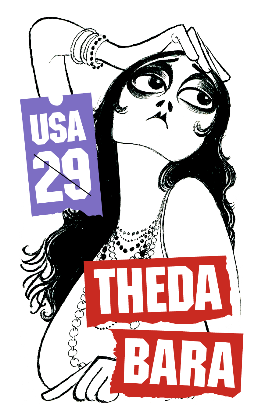 Stars of the Silent Screen — Stamps Forever