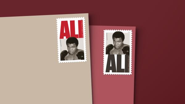 Muhammad Ali Color Small Muhammad Ali — Stamps Forever
