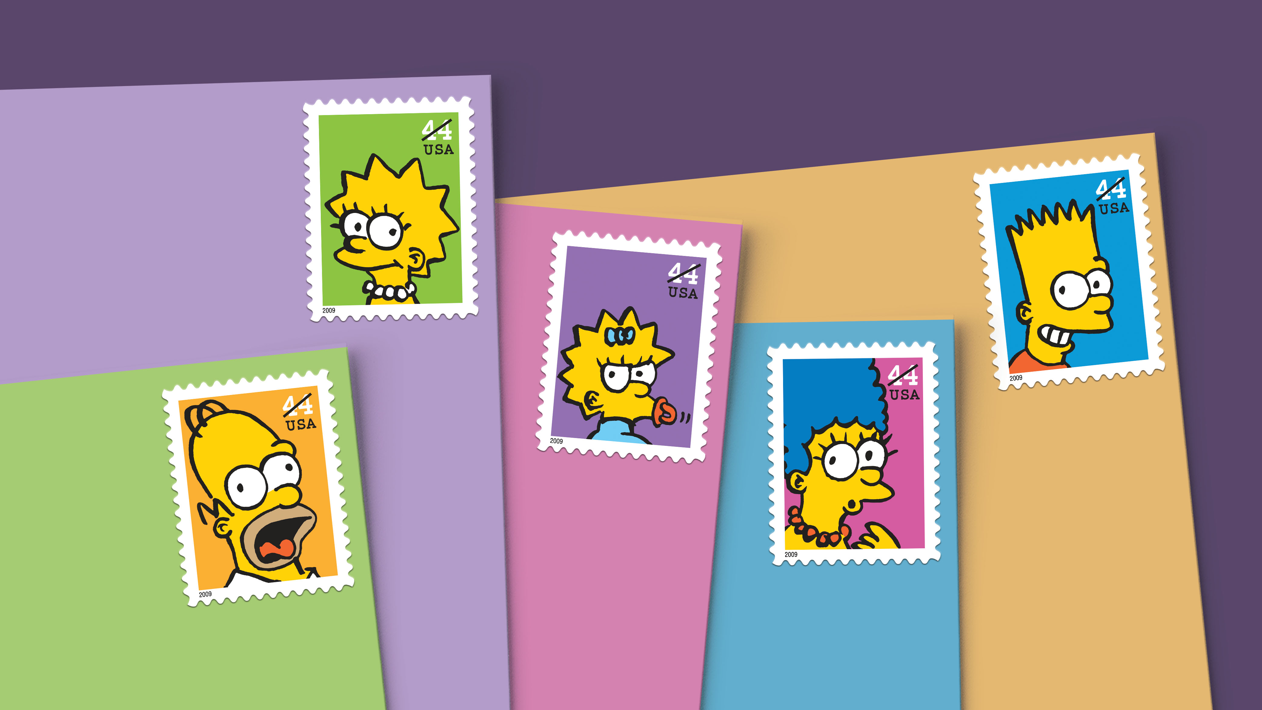 5/31〆シンプソンズ ９点セット The Simpsons — Stamps Forever