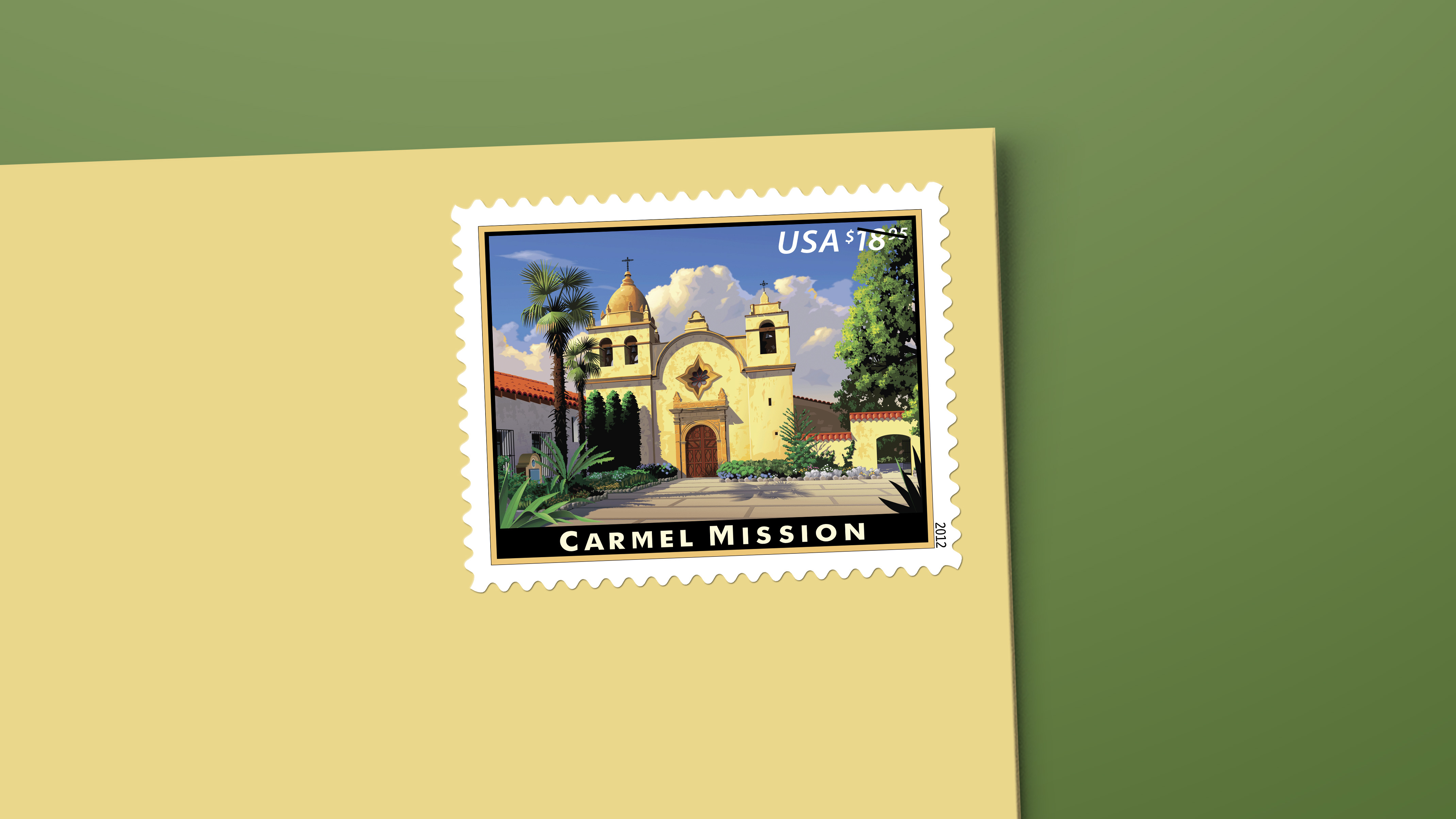 carmel mission Jeff siner エッチング  10/250 Carmel Mission — Stamps Forever