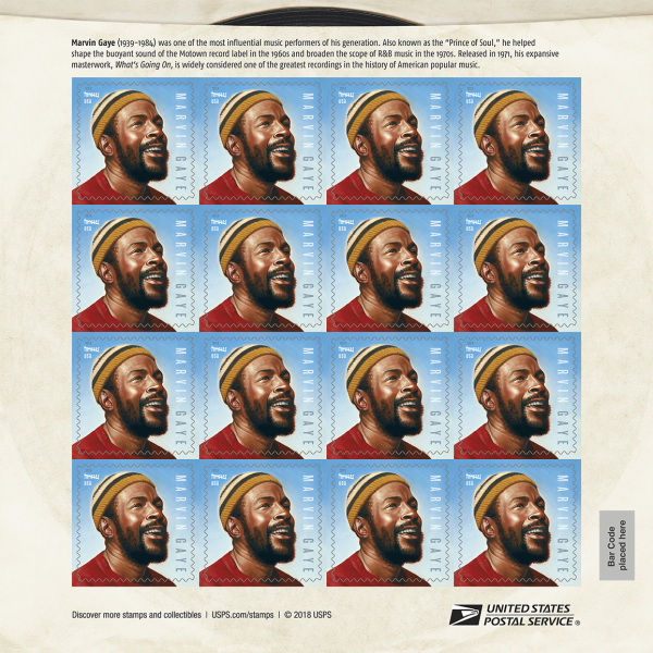 Marvin Gaye — Stamps Forever