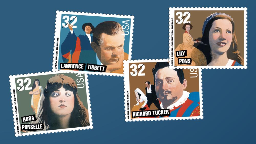 Opera Singers — Stamps Forever