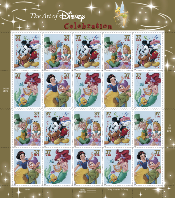 Art of Disney: Celebration — Stamps Forever