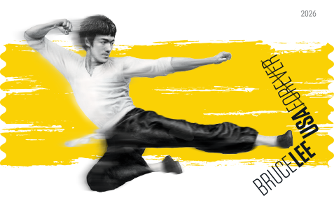 Stamp Image of Bruce Lee