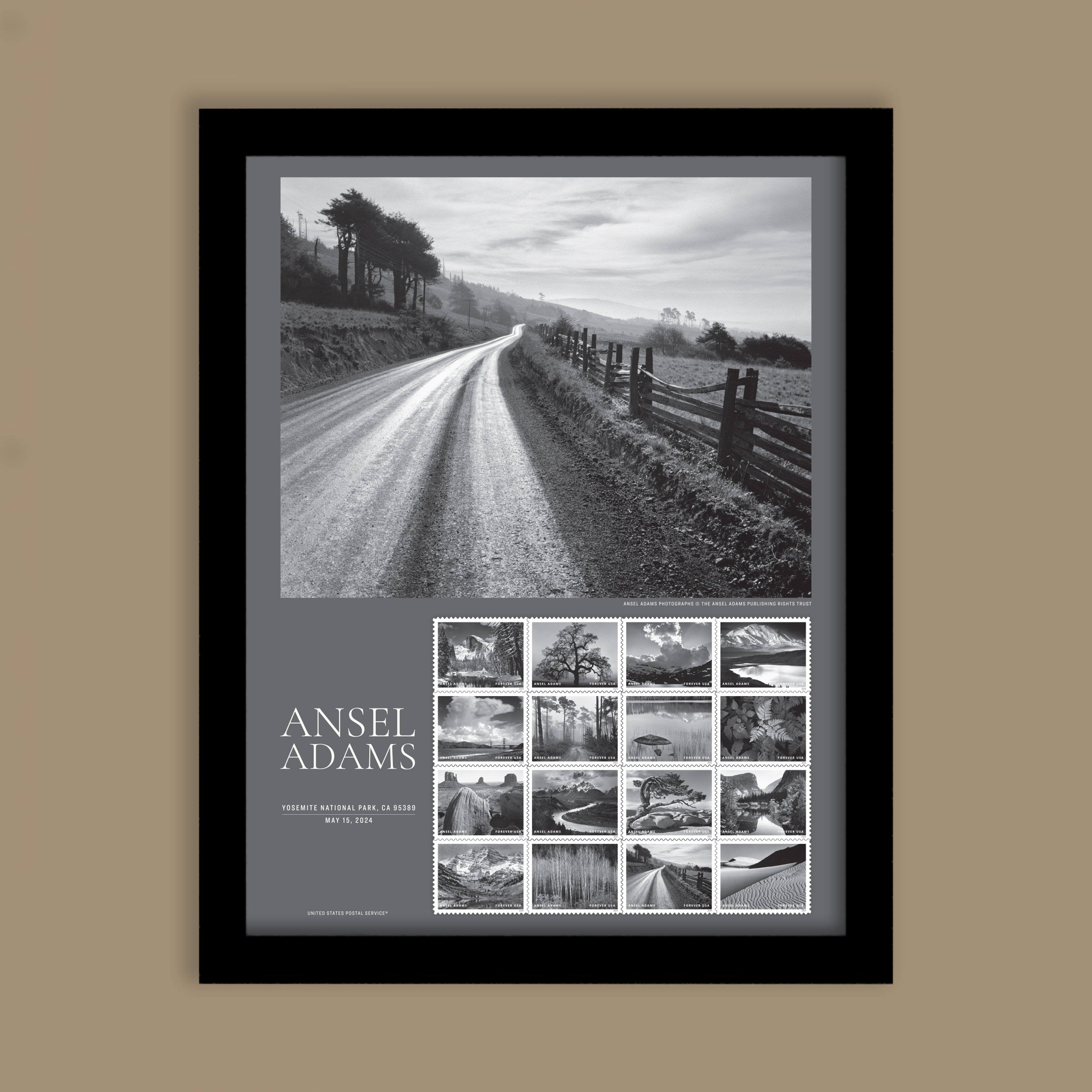 Ansel Adams Framed Stamps — Stamps Forever