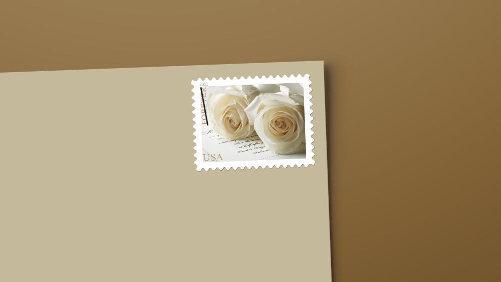 Wedding Roses — Stamps Forever