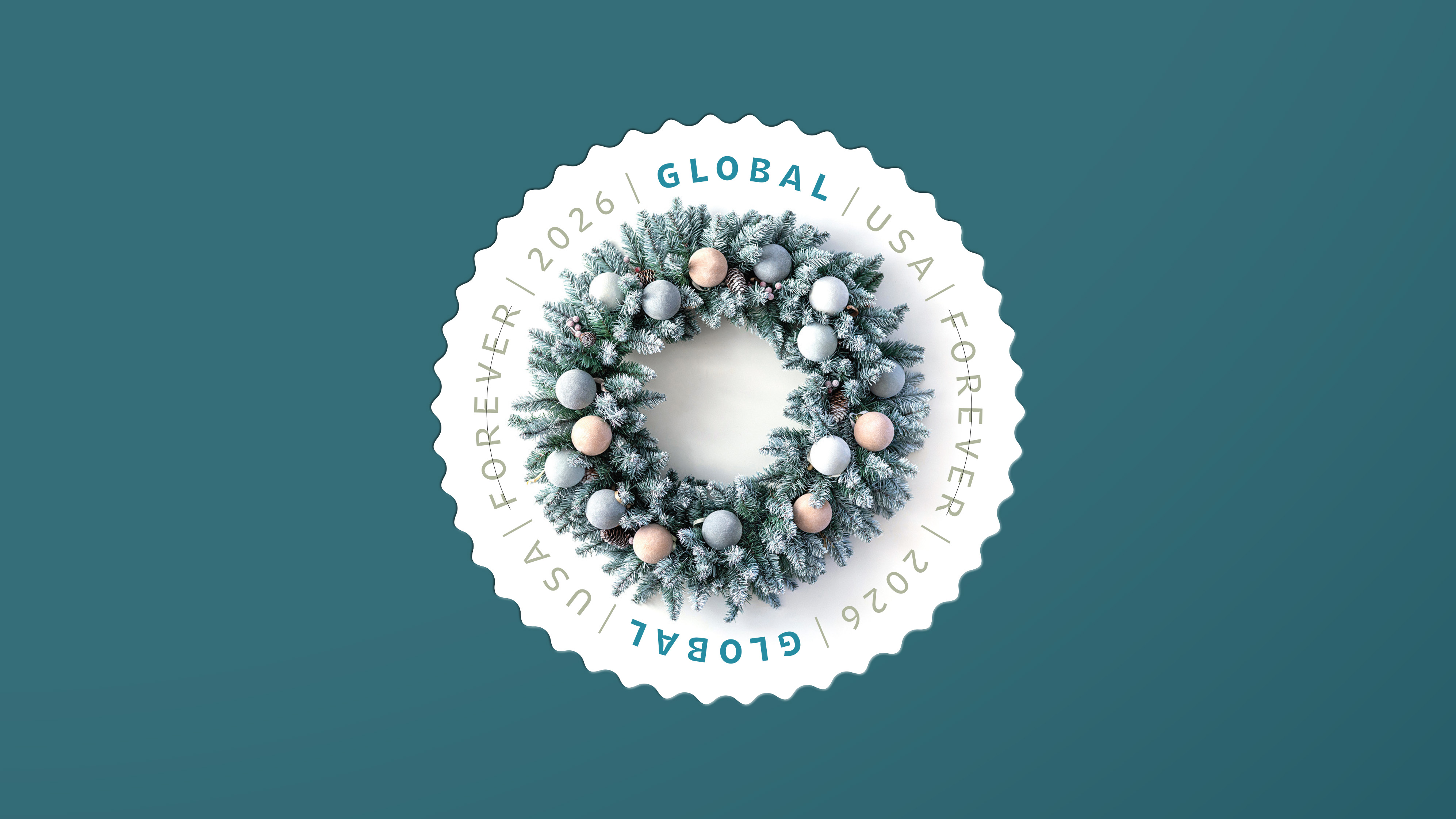 Winter wreathe 2024 ♡ cottonflower 約26 Winter Wreath — Stamps Forever