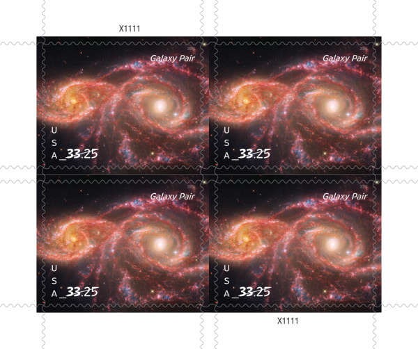 Galaxy Pair — Stamps Forever