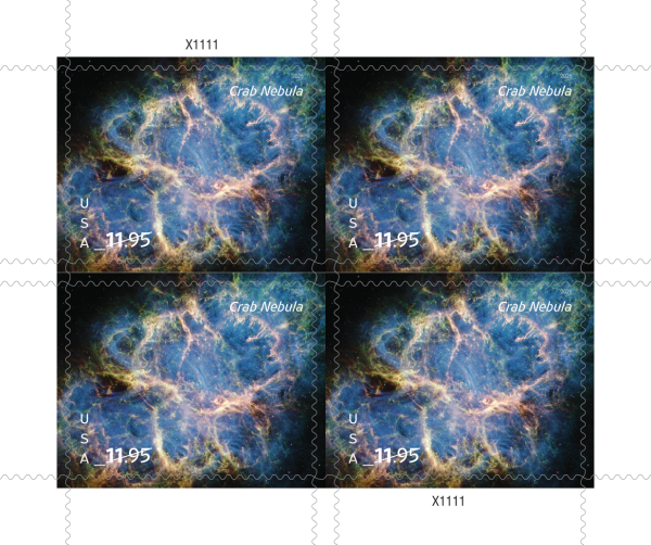Crab Nebula — Stamps Forever