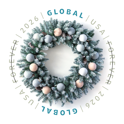Winter Wreath — Stamps Forever