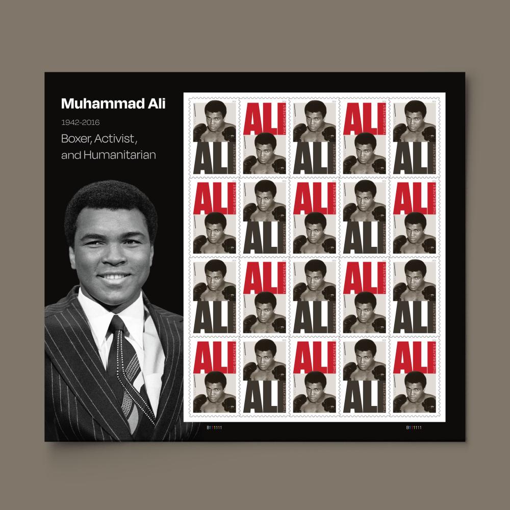 Muhammad Ali Pane of 20 — Stamps Forever
