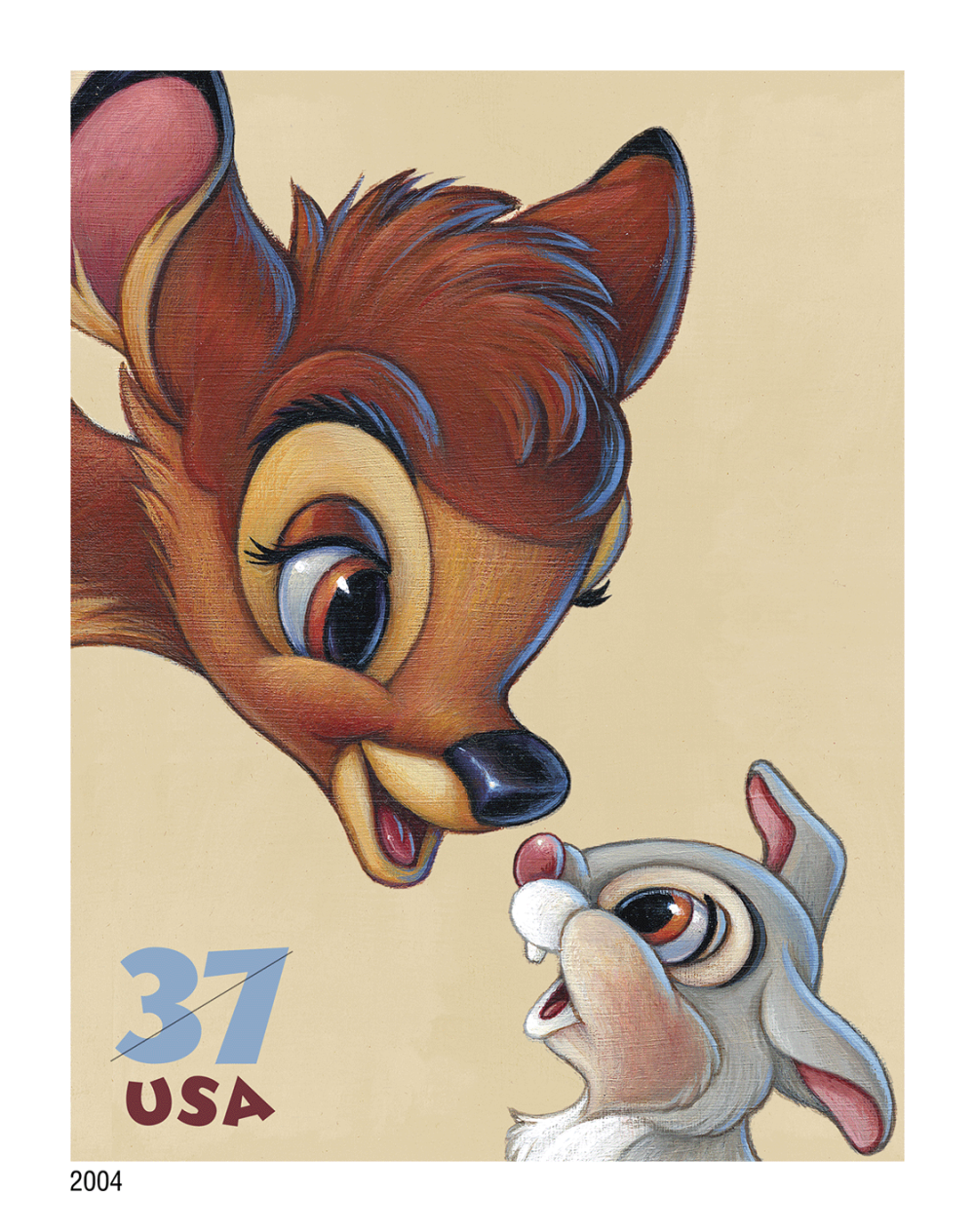 限定品ディズニー☆Authentic Postage Stanp Art of Disney: Friendship — Stamps Forever