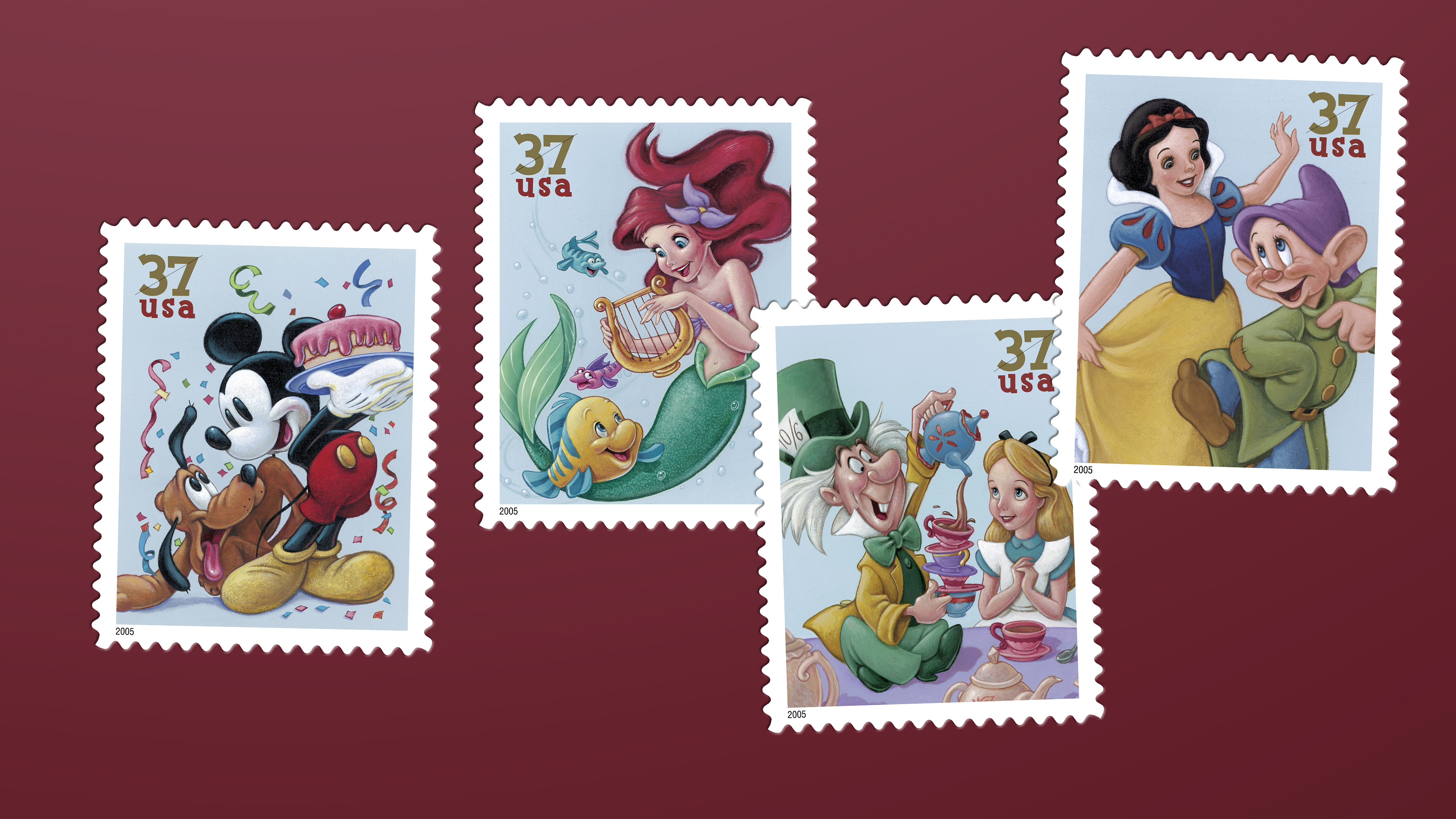 Art of Disney: Celebration — Stamps Forever