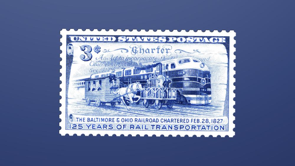 B&O Railroad — Stamps Forever