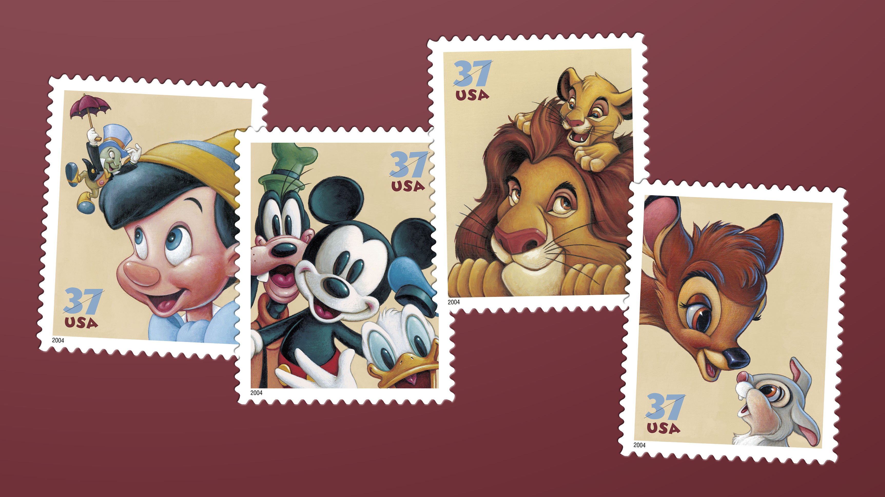 Art of Disney: Friendship — Stamps Forever