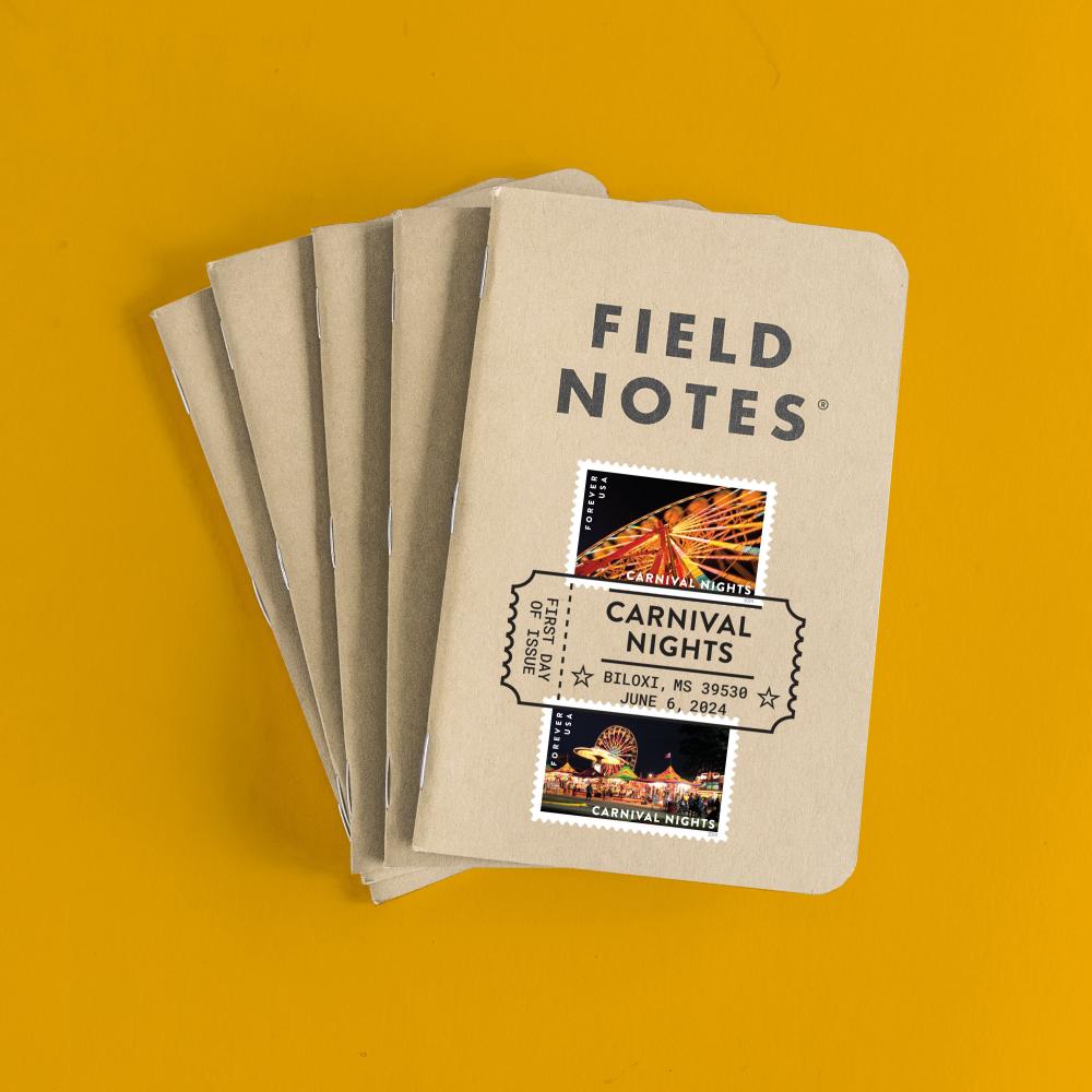 Carnival Nights Field Notes Notebooks (set of 5) — Stamps Forever