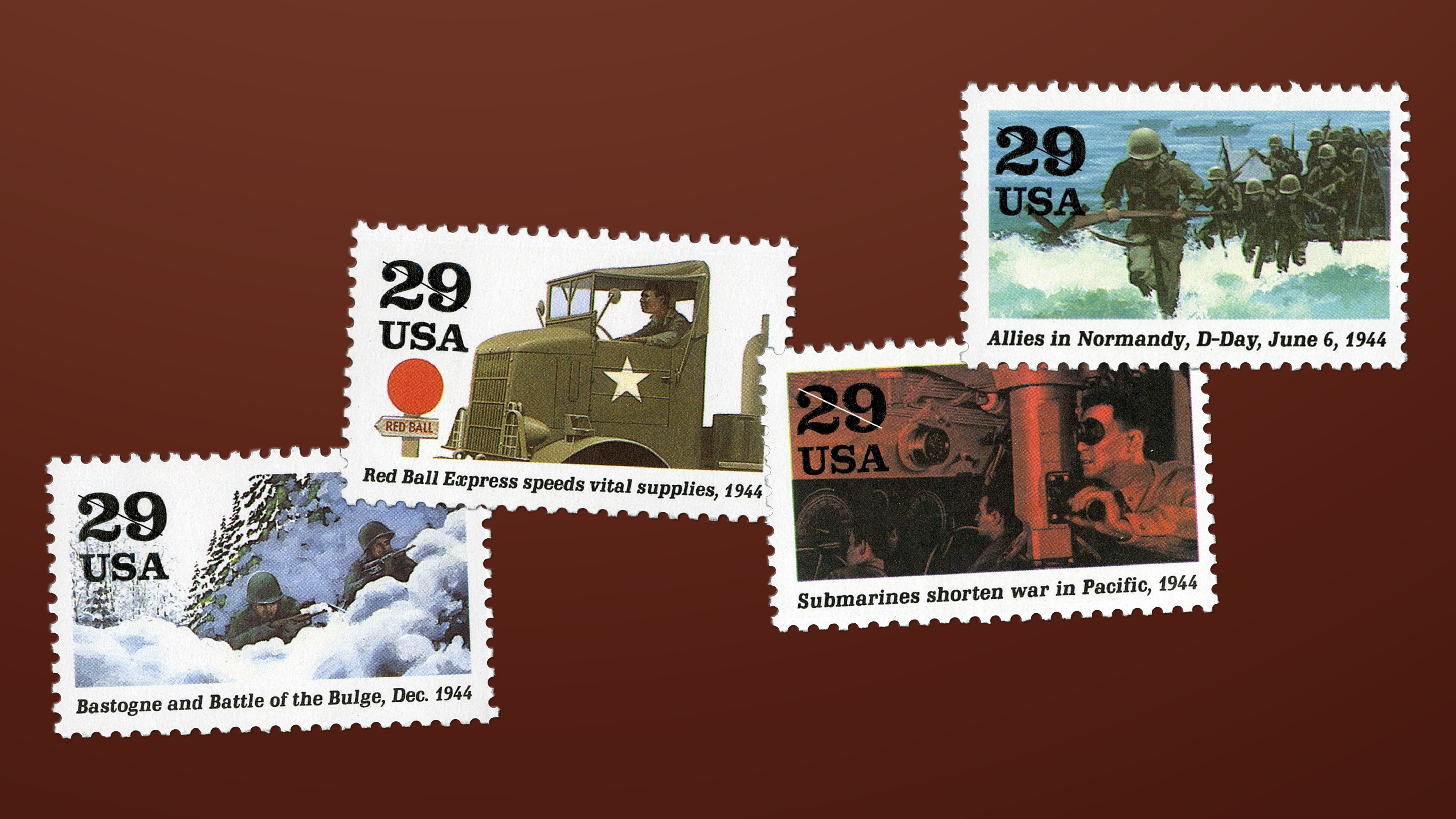 1944: Road to Victory — Stamps Forever