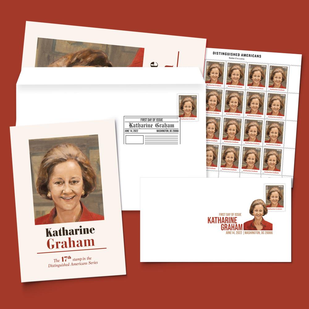 Katharine Graham Stamp Ceremony Memento — Stamps Forever