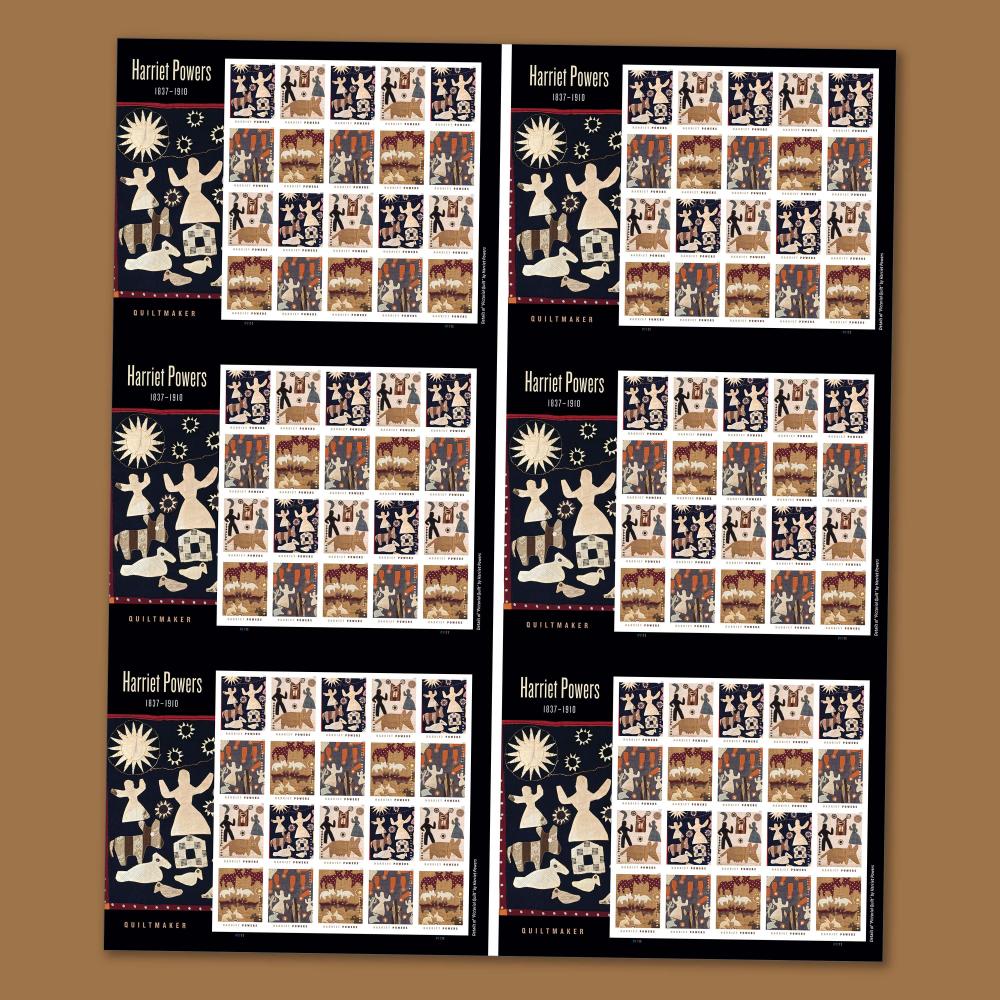 Harriet Powers Press Sheet without Die Cuts — Stamps Forever