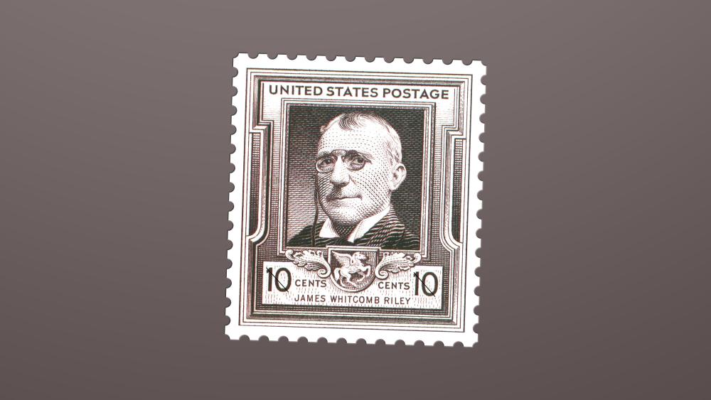 James Whitcomb Riley — Stamps Forever